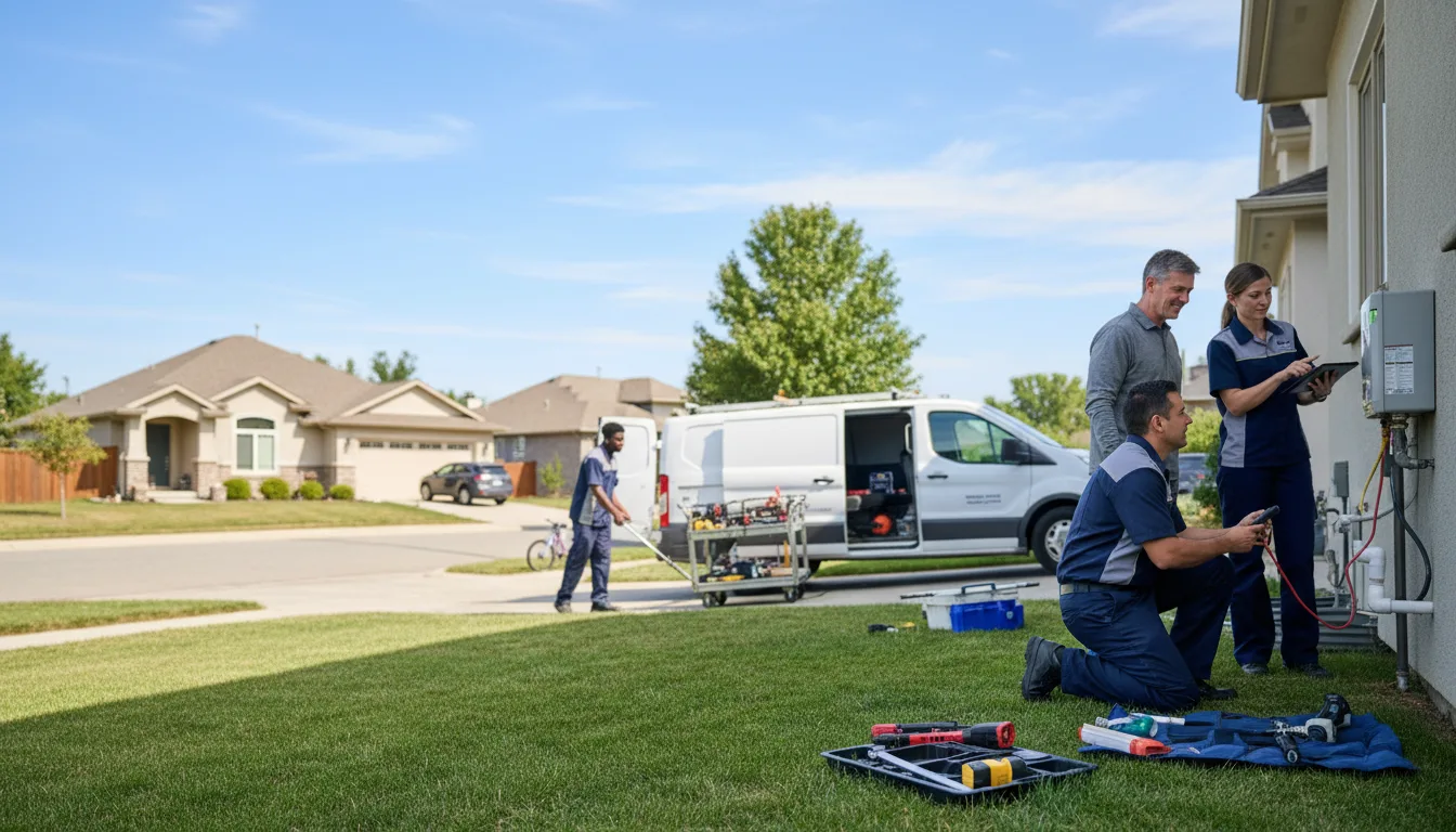 Tankless water heater service in Friedens, PA